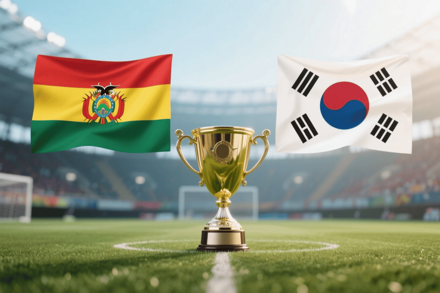 Partido amistoso 2025: Bolivia contra Corea del Sur